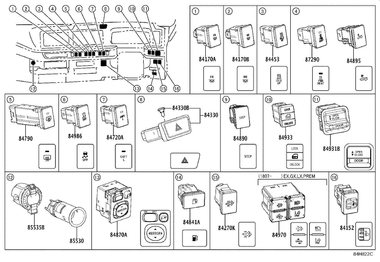 28559-11080 BRACKET, GLOW PLUG CONTROLLER, NO.1 product image