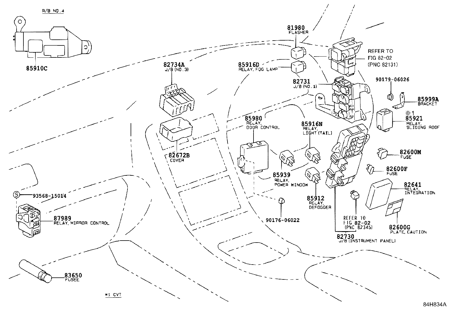 84820-20400 MASTER SWITCH ASSY, POWER WINDOW REGULATOR product image