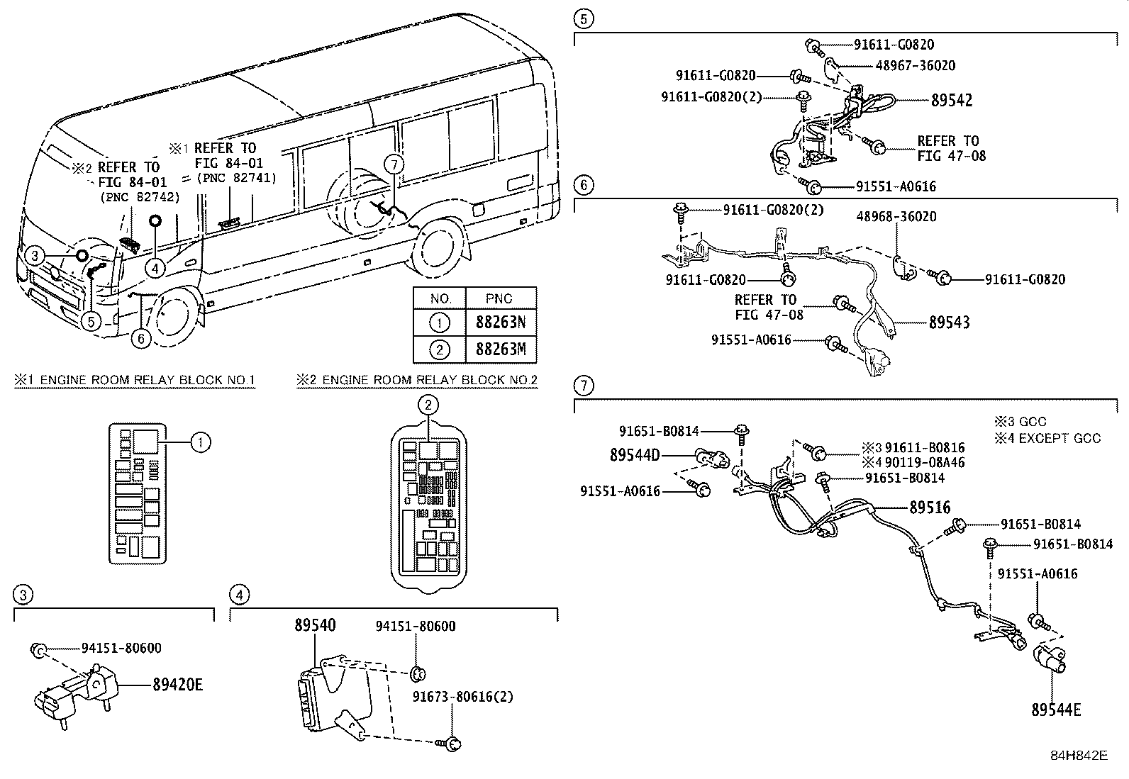 89545-36010 SENSOR, SPEED, REAR RH product image