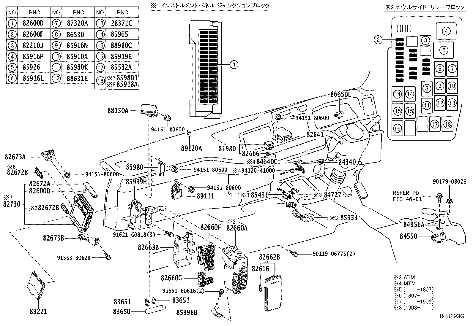 28559-11080 BRACKET, GLOW PLUG CONTROLLER, NO.1 product image