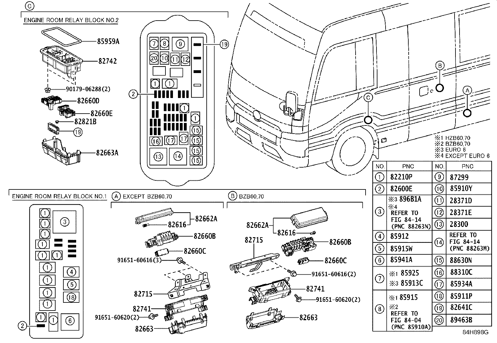28559-11060 BRACKET, GLOW PLUG CONTROLLER, NO.2 product image