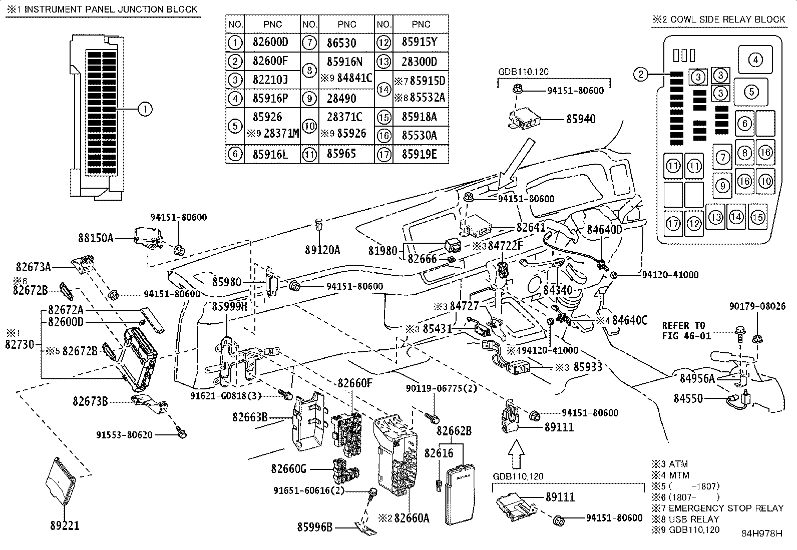 28559-11060 BRACKET, GLOW PLUG CONTROLLER, NO.2 product image