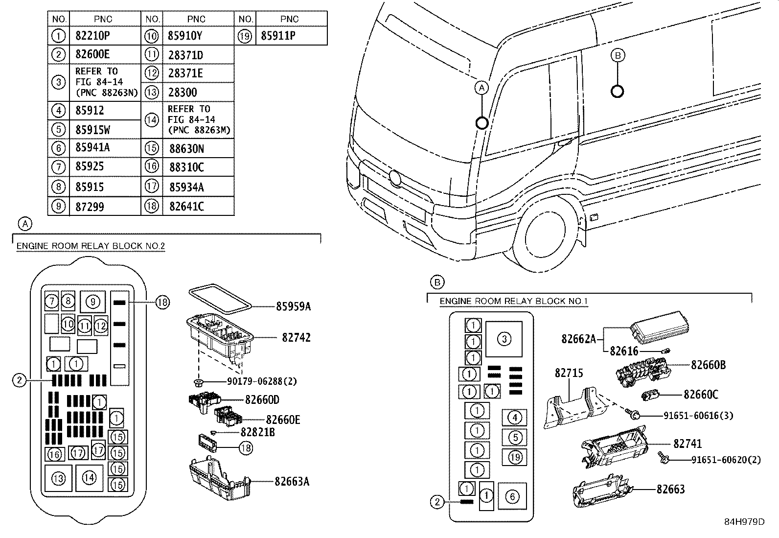 28559-11060 BRACKET, GLOW PLUG CONTROLLER, NO.2 product image