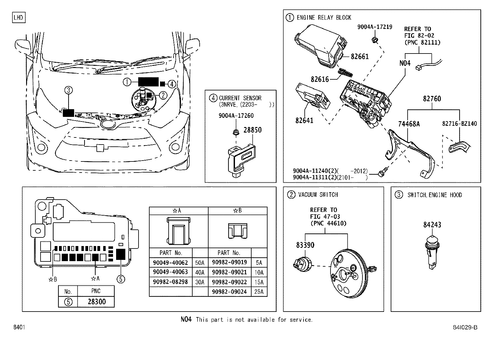 90049-88004 RELAY, MAGNET-CLUTCH product image