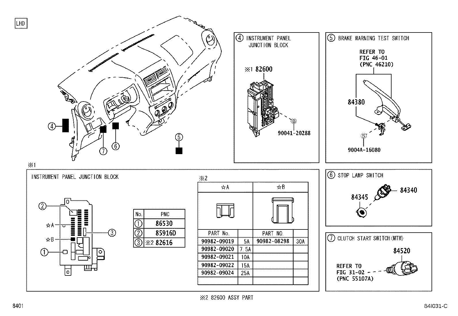 90049-88004 RELAY, MAGNET-CLUTCH product image