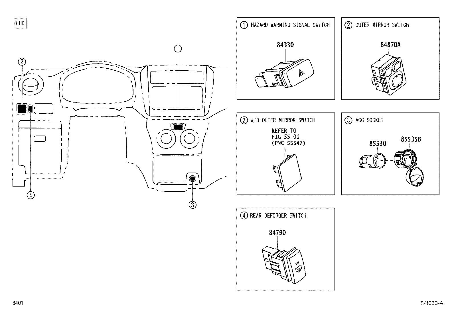 90049-88004 RELAY, MAGNET-CLUTCH product image