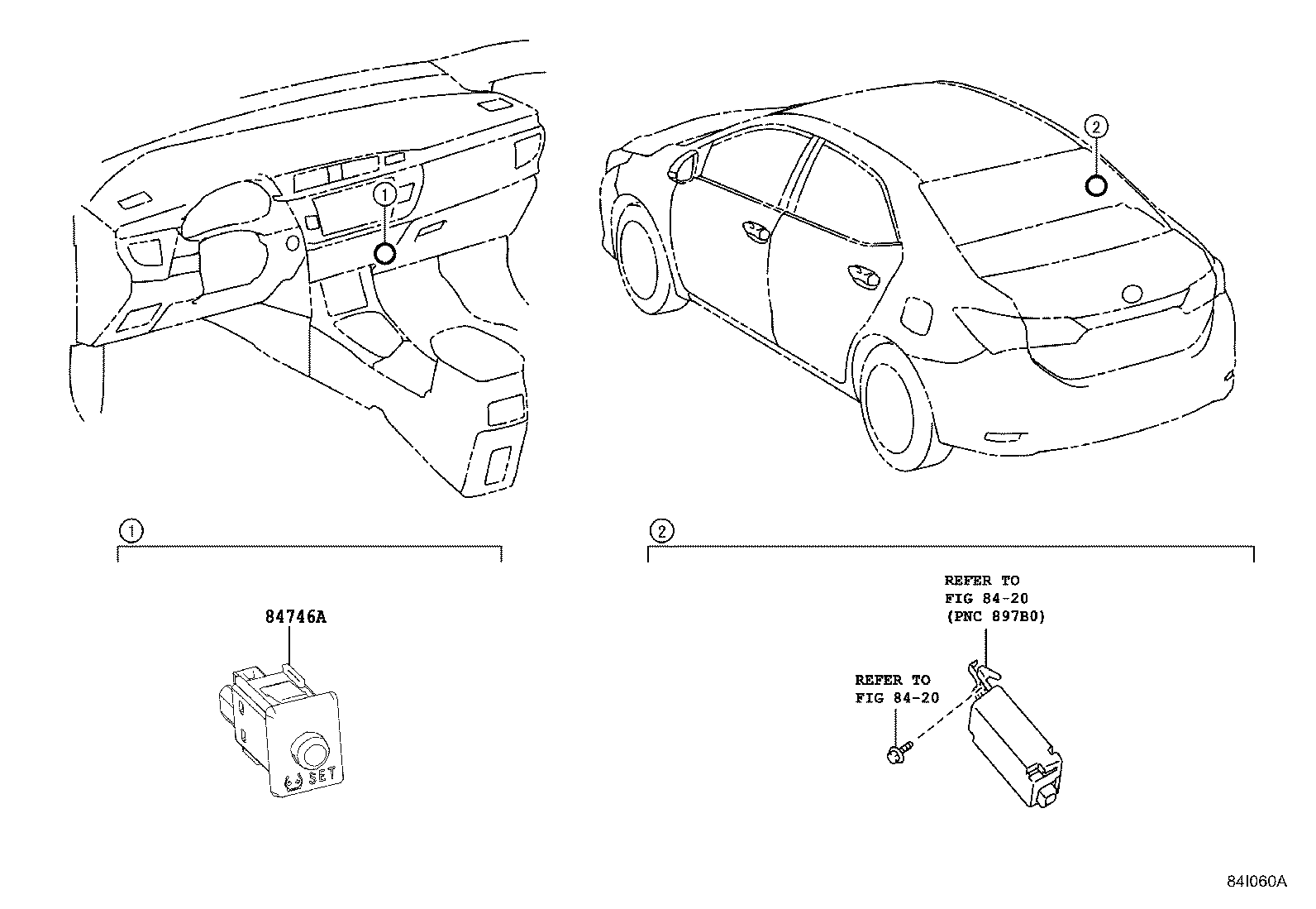 84746-0N010 SWITCH, TIRE PRESSURE WARNING, NO.1 product image