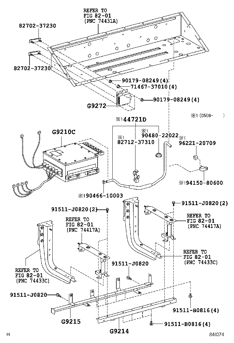 G9214-89101 BRACKET, INVERTER, NO.1 product image