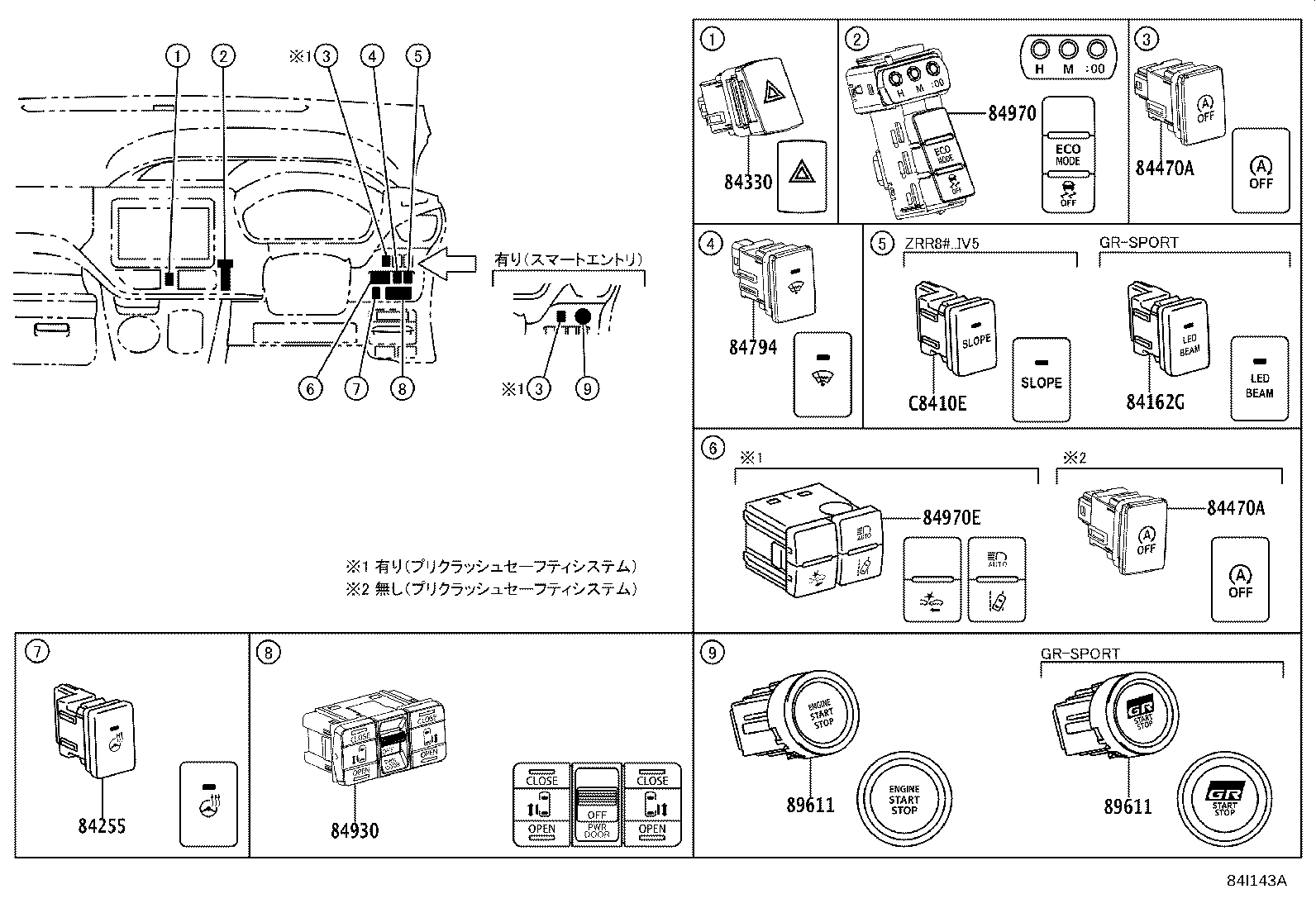 C9277-28040 BRACKET, LIFT CONTROL SWITCH product image