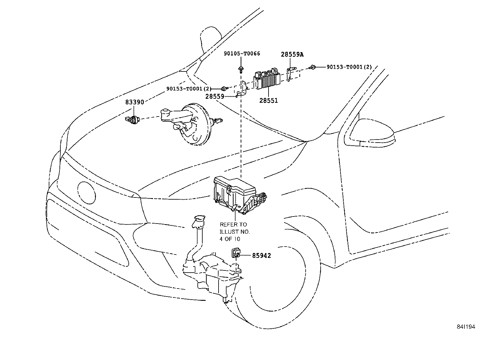 82730-0KA90 BLOCK ASSY, INSTRUMENT PANEL JUNCTION product image