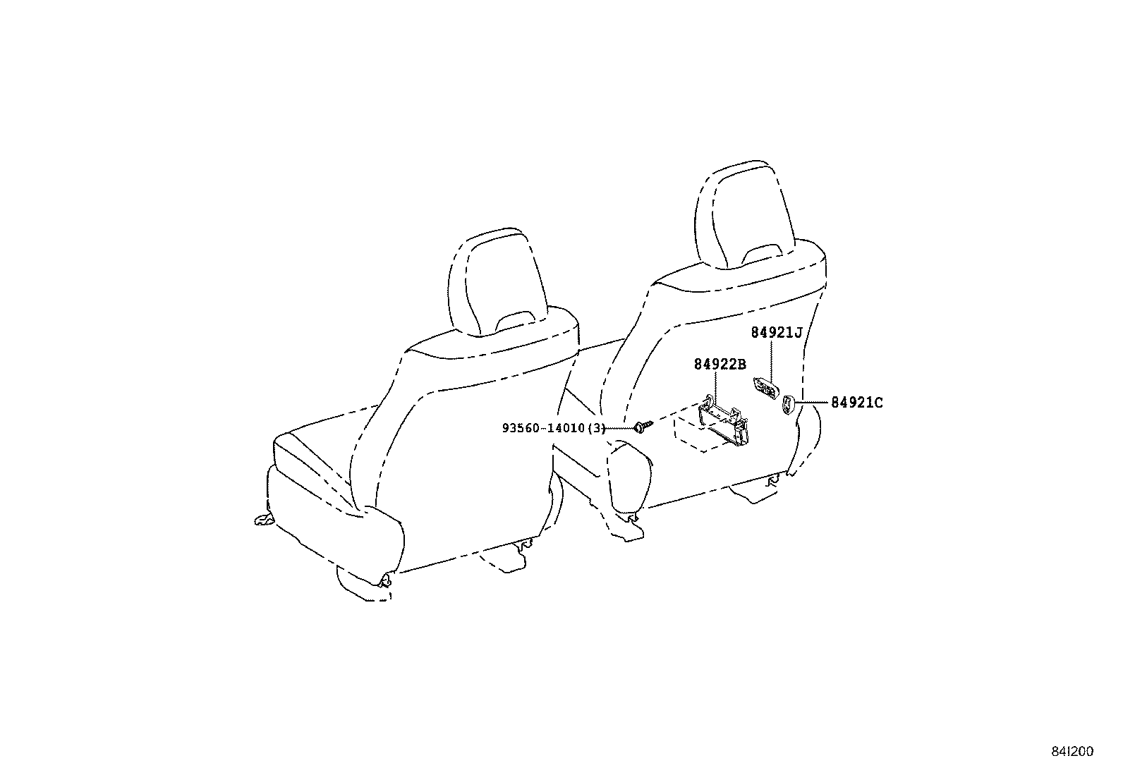 82730-0KA90 BLOCK ASSY, INSTRUMENT PANEL JUNCTION product image