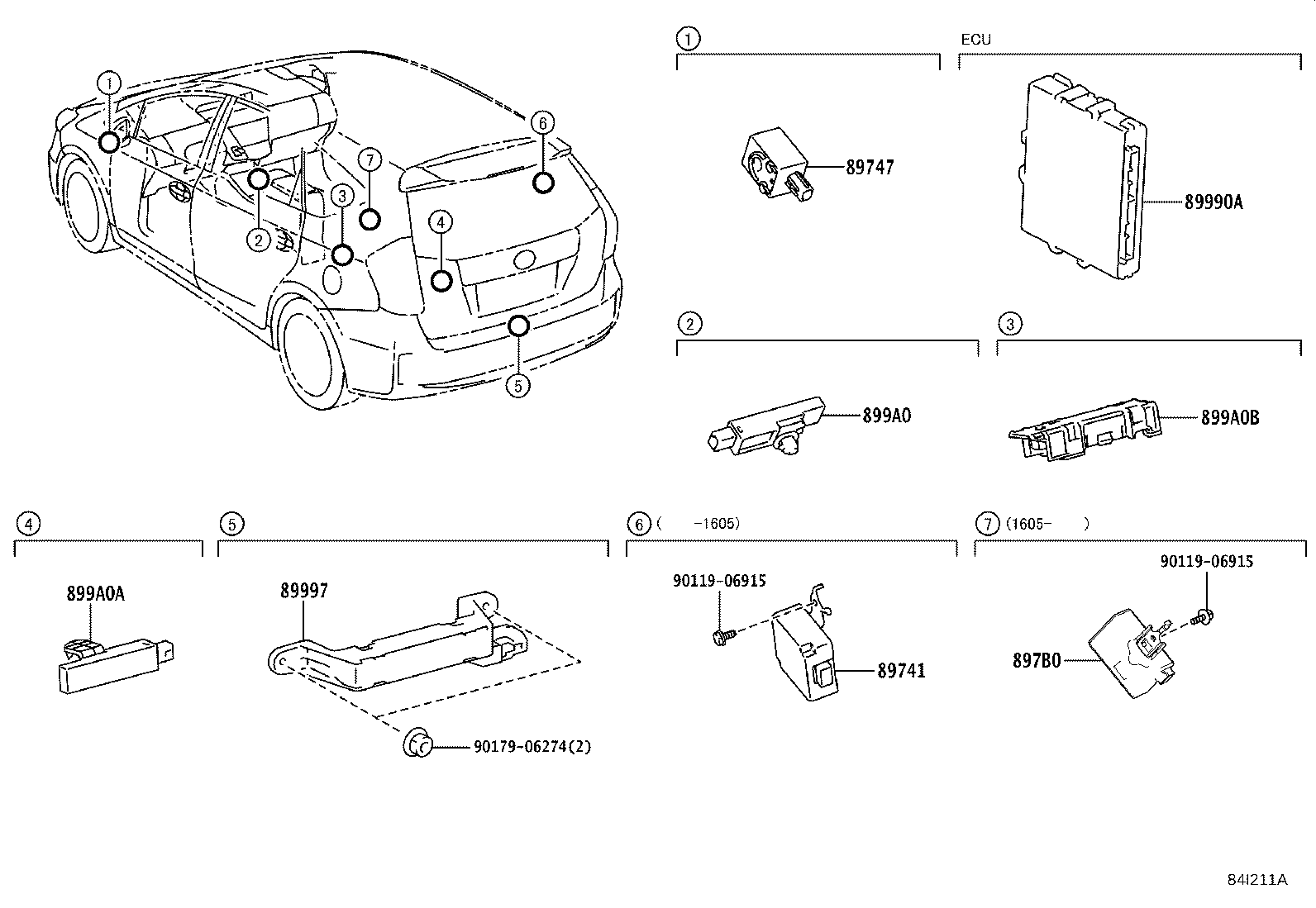 897B0-47140 RECEIVER ASSY, ELECTRICAL KEY & TPMS product image