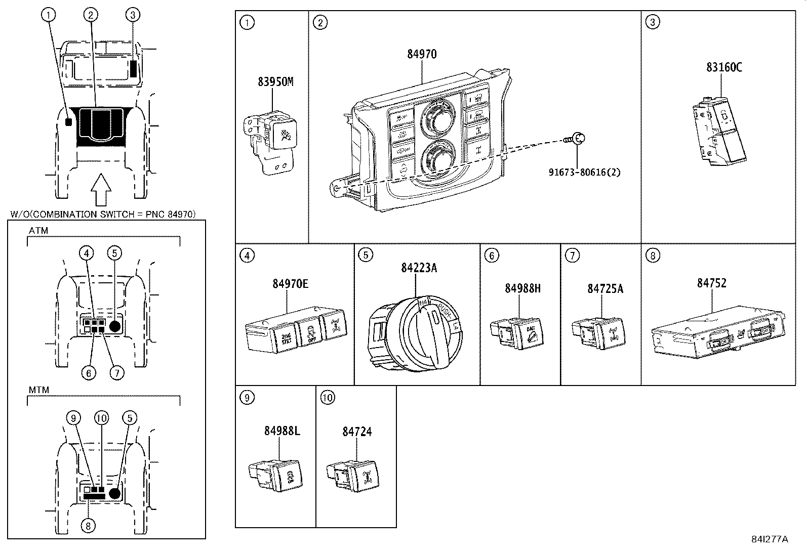 83320-69615 GAGE ASSY, FUEL SENDER product image