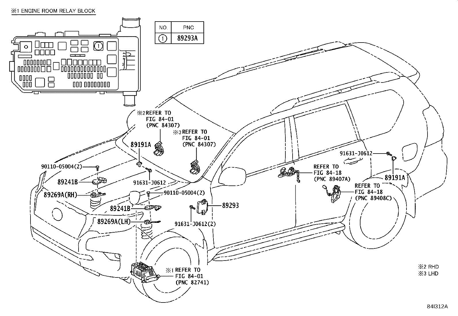 89293-60130 COMPUTER, SUSPENSION CONTROL product image