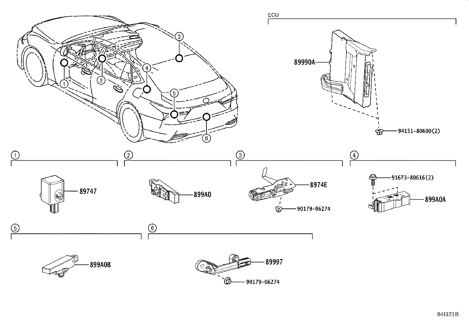 Toyota 899H0-50050 COMPUTER ASSY, SMART KEY