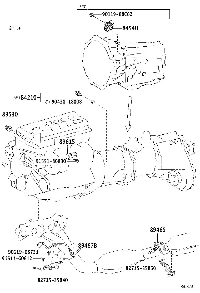 83320-69615 GAGE ASSY, FUEL SENDER product image