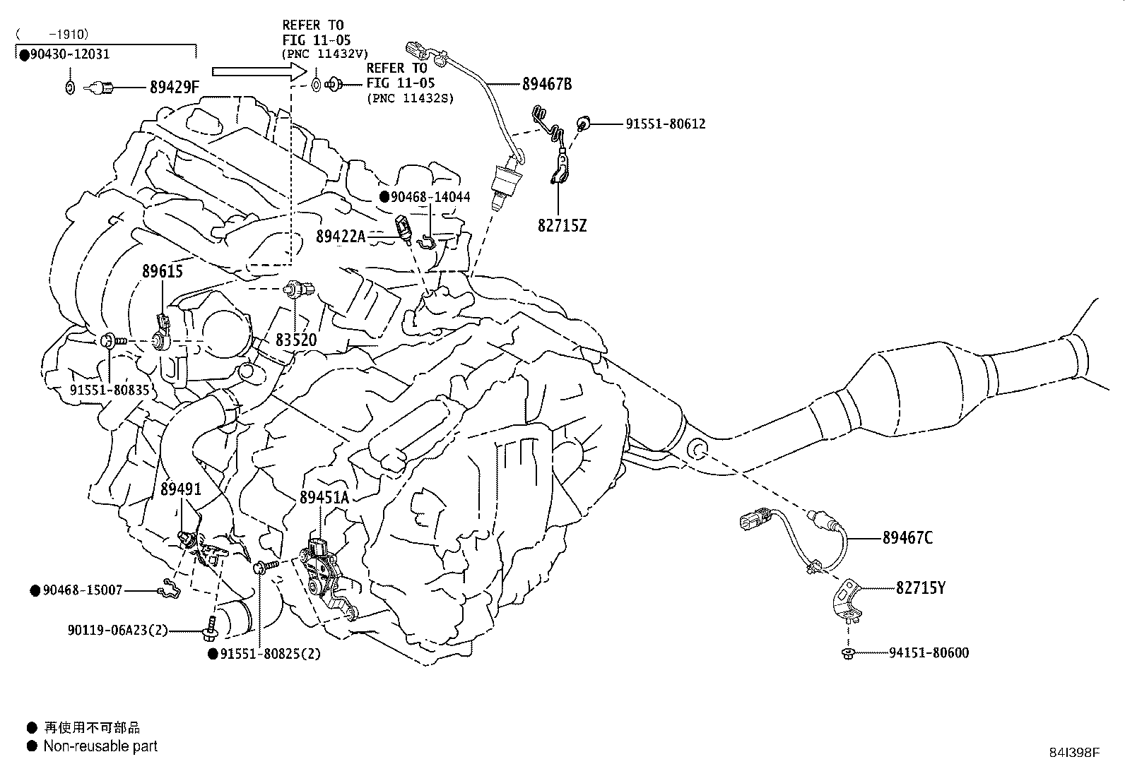 89710-33070 COMPUTER ASSY, POSITION CONTROL, RH product image