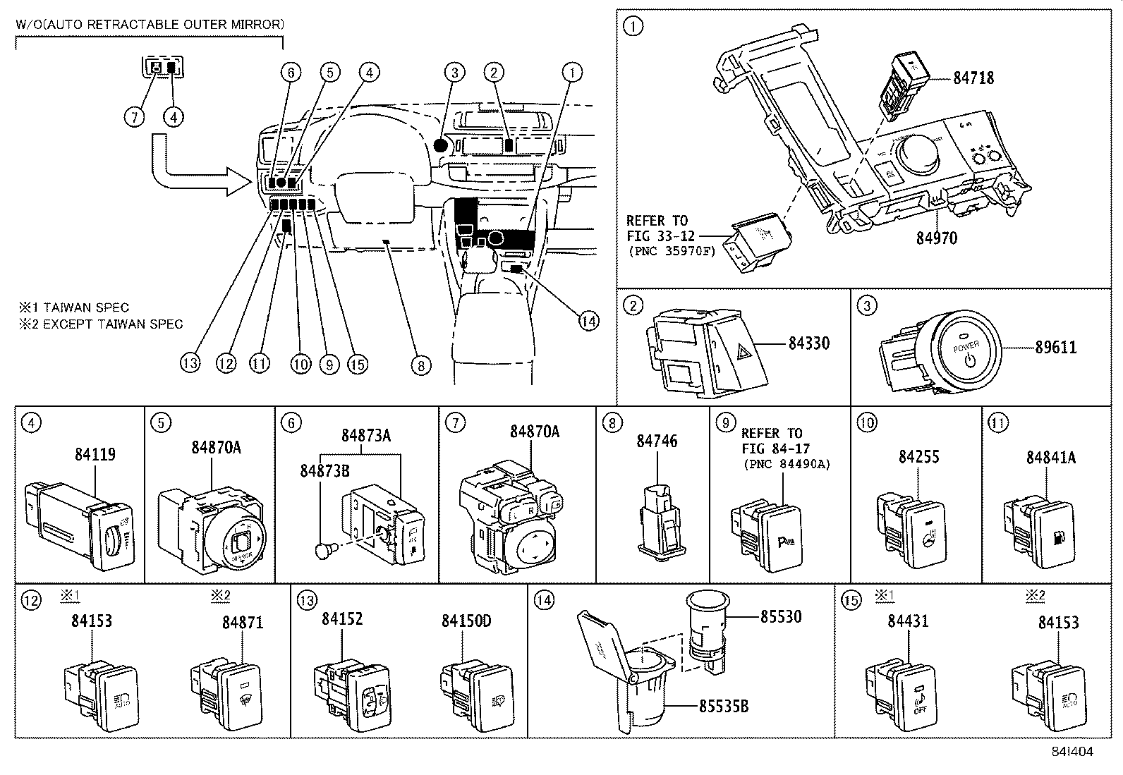 82730-76012 BLOCK ASSY, INSTRUMENT PANEL JUNCTION product image