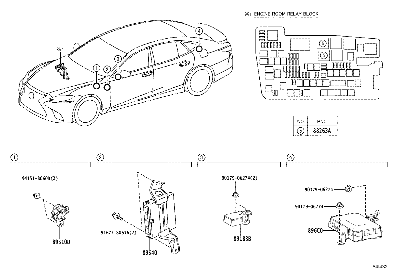 895B0-50720 COMPUTER ASSY, SKID CONTROL product image