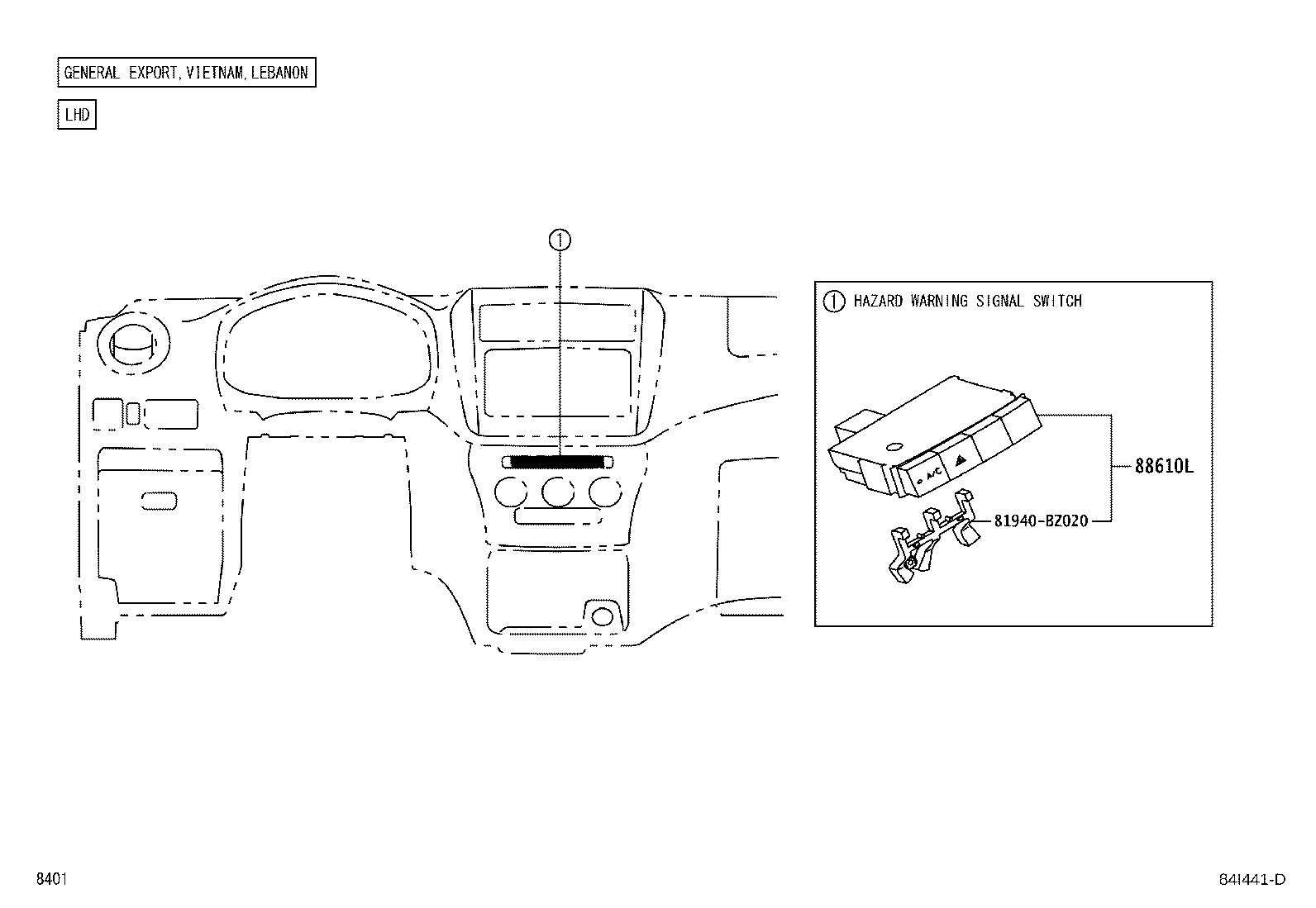 90049-88004 RELAY, MAGNET-CLUTCH product image