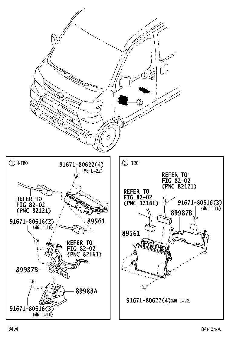 89539-B5190 BRACKET, COMPUTER, NO.1 product image