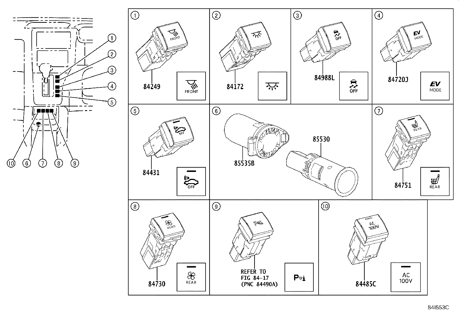 89960-15020 COMPUTER ASSY, HEADLAMP LEVELING product image