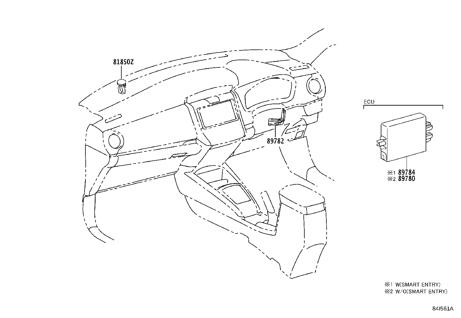 89780-52171 COMPUTER ASSY, TRANSPONDER KEY product image