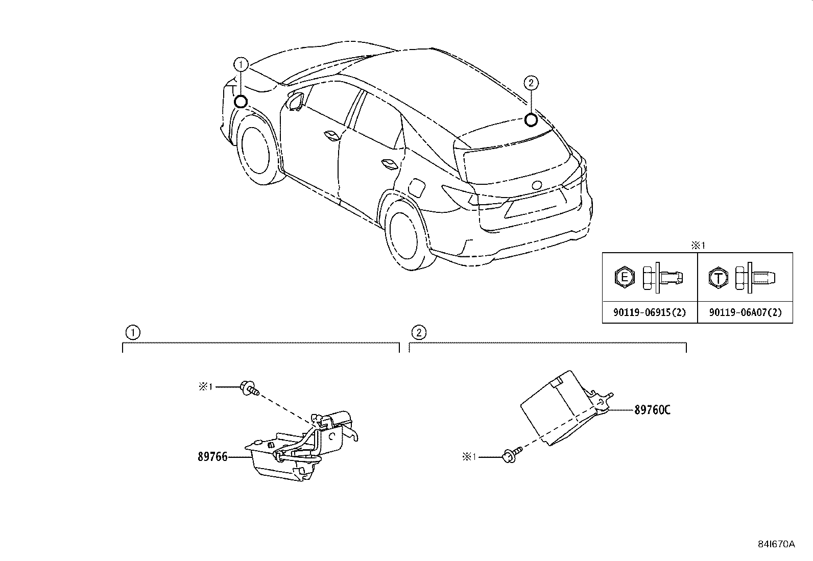 89760-48201 RECEIVER ASSY, TIRE PRESSURE MONITOR product image