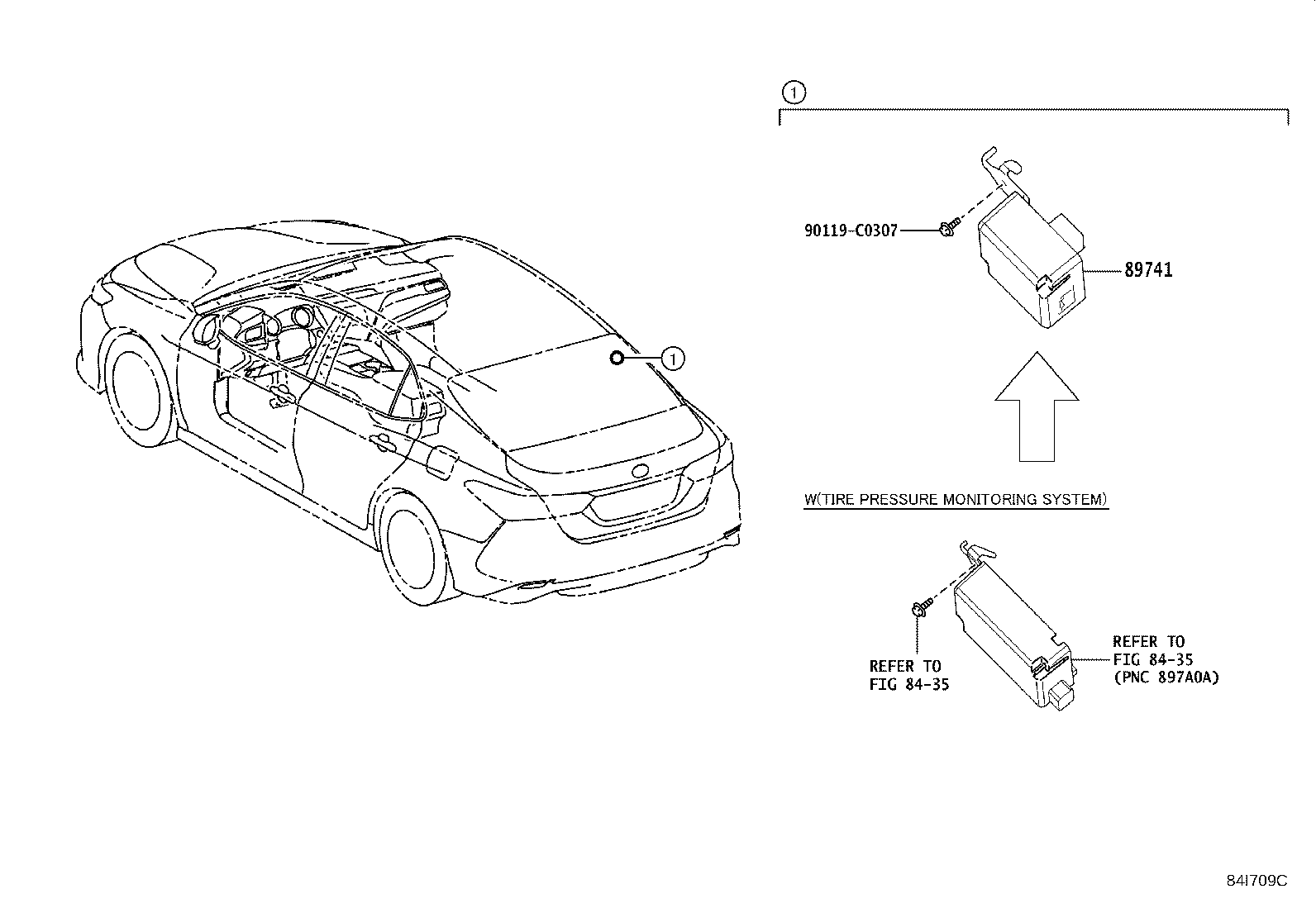 89741-06170 RECEIVER, DOOR CONTROL product image