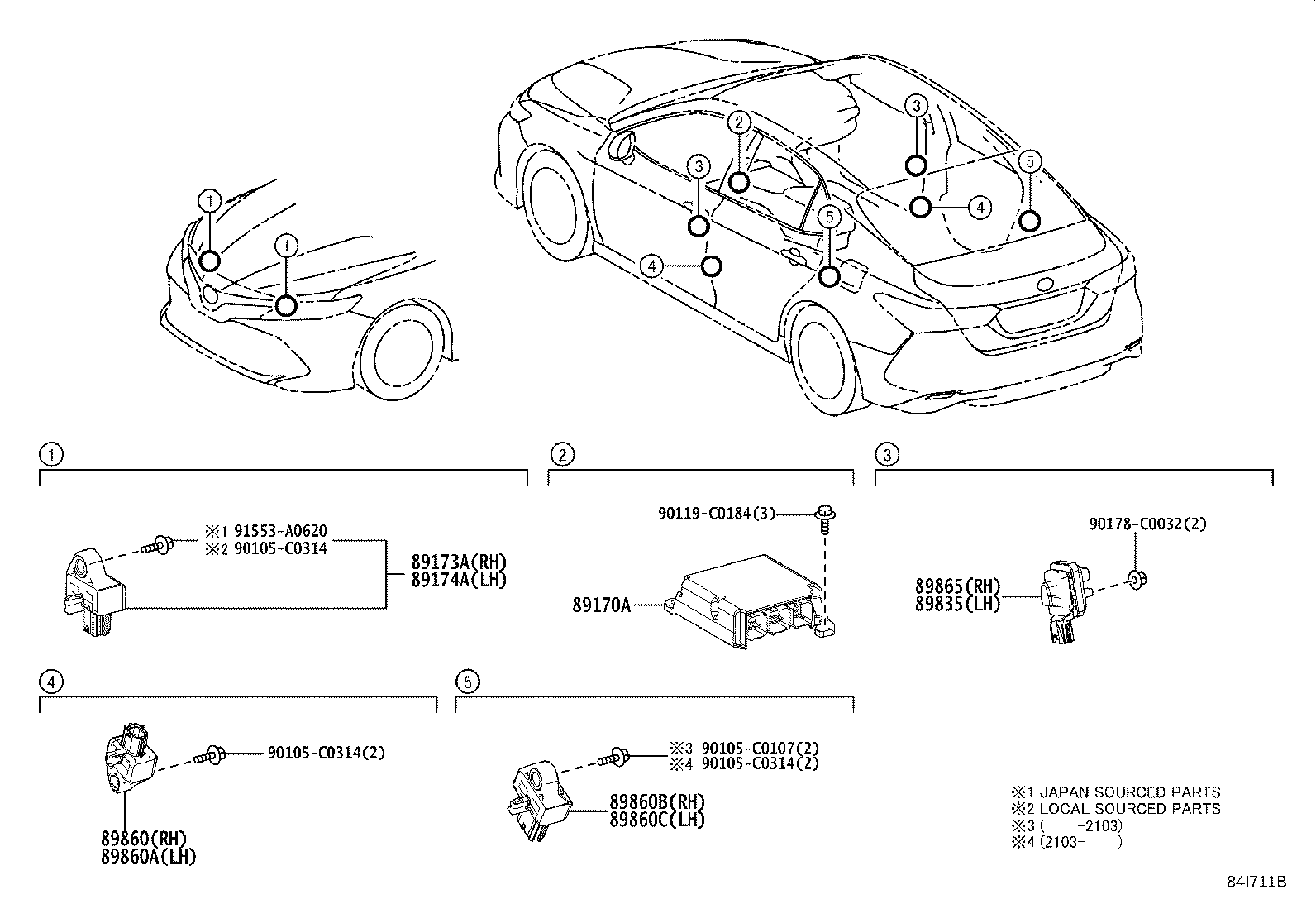 89170-06B00 COMPUTER ASSY, AIR BAG product image