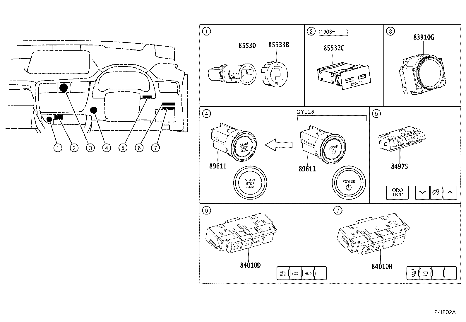 82715-72040 BRACKET, SENSOR, NO.3 product image