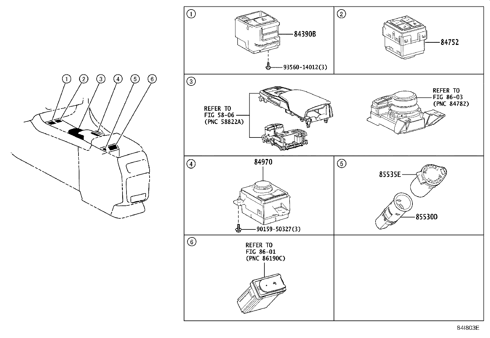 82715-72040 BRACKET, SENSOR, NO.3 product image