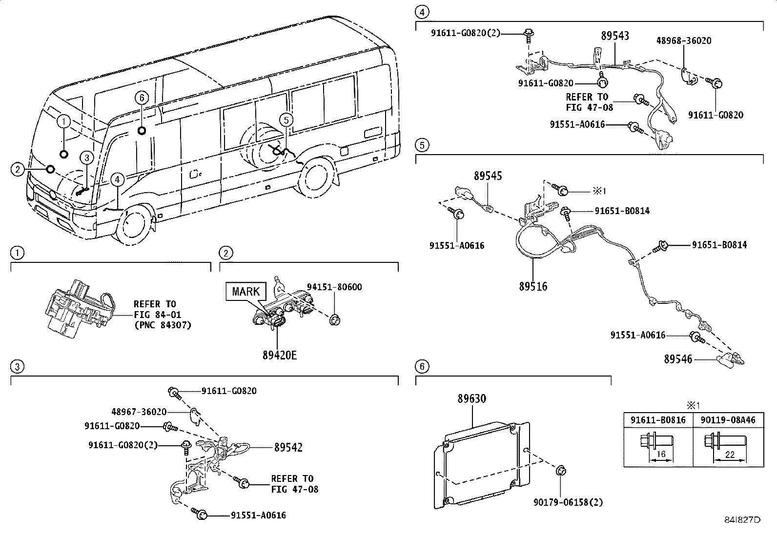 89545-36010 SENSOR, SPEED, REAR RH product image