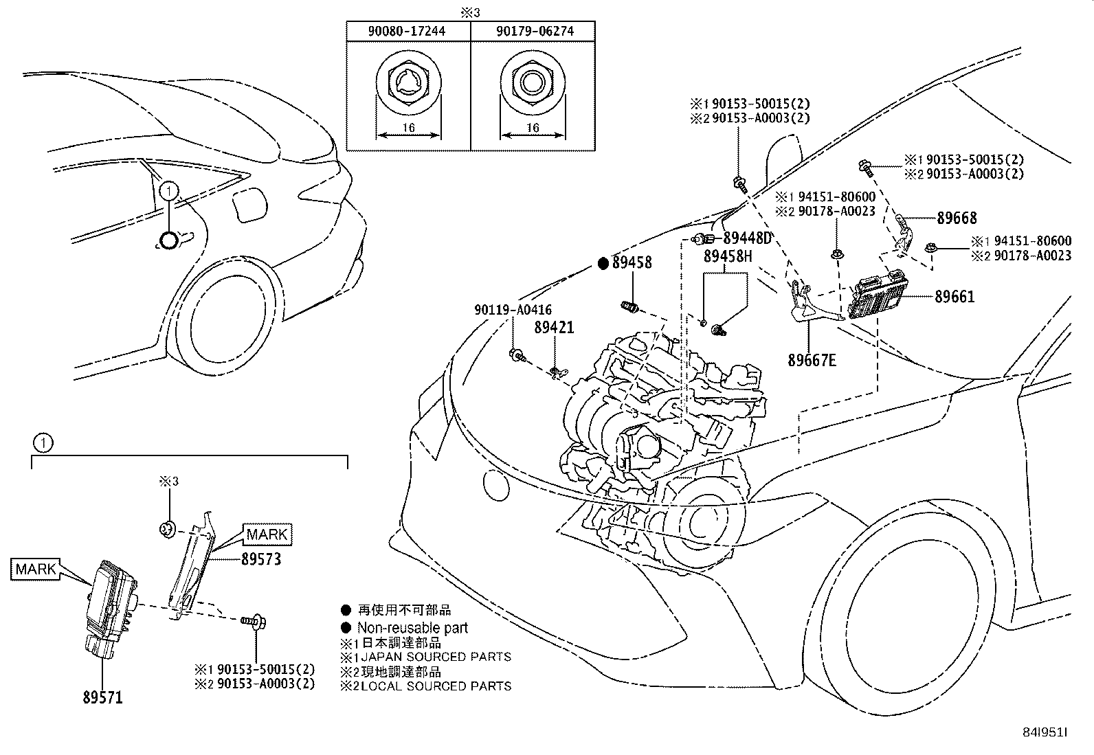 Thumbnail 2 for 89661-07810