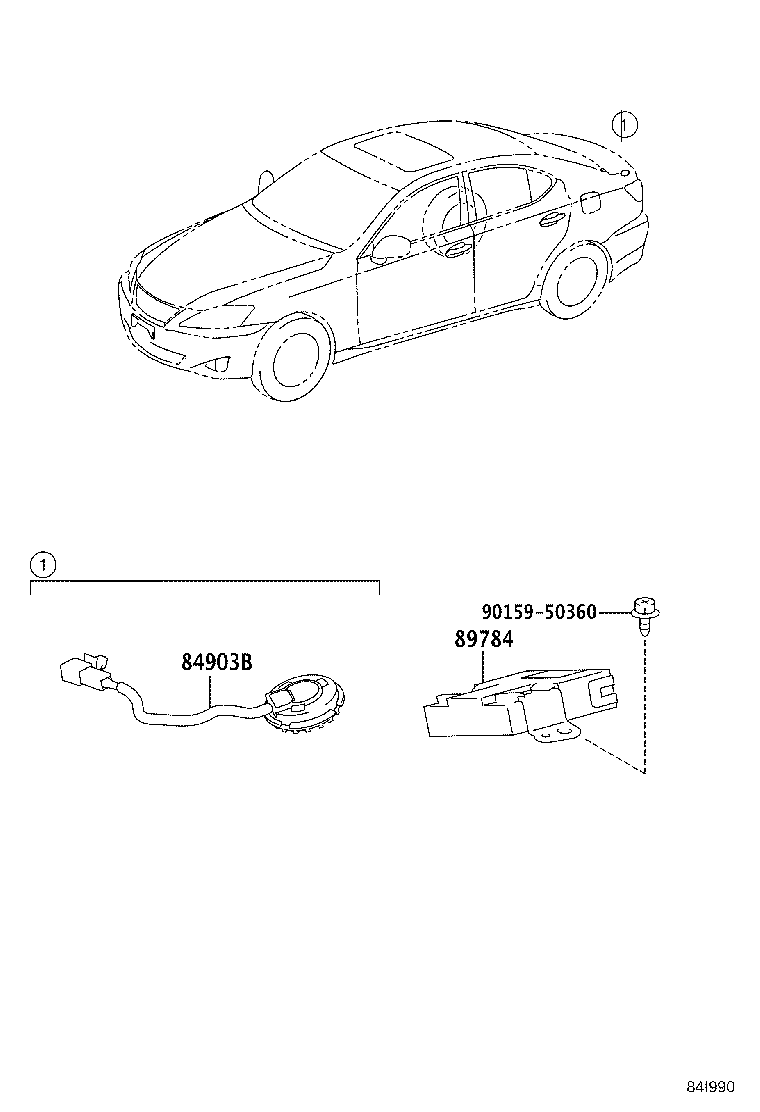 89784-53031 COMPUTER, IMMOBILIZER CODE product image