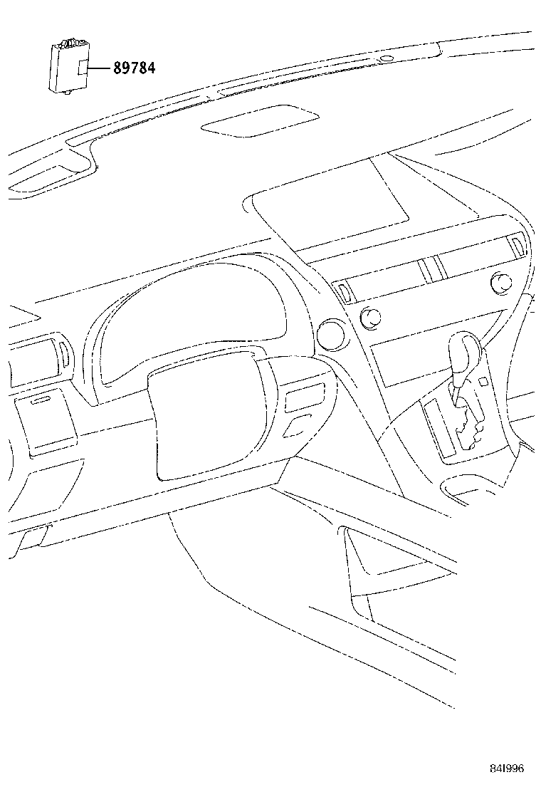 89784-48021 COMPUTER, IMMOBILIZER CODE product image