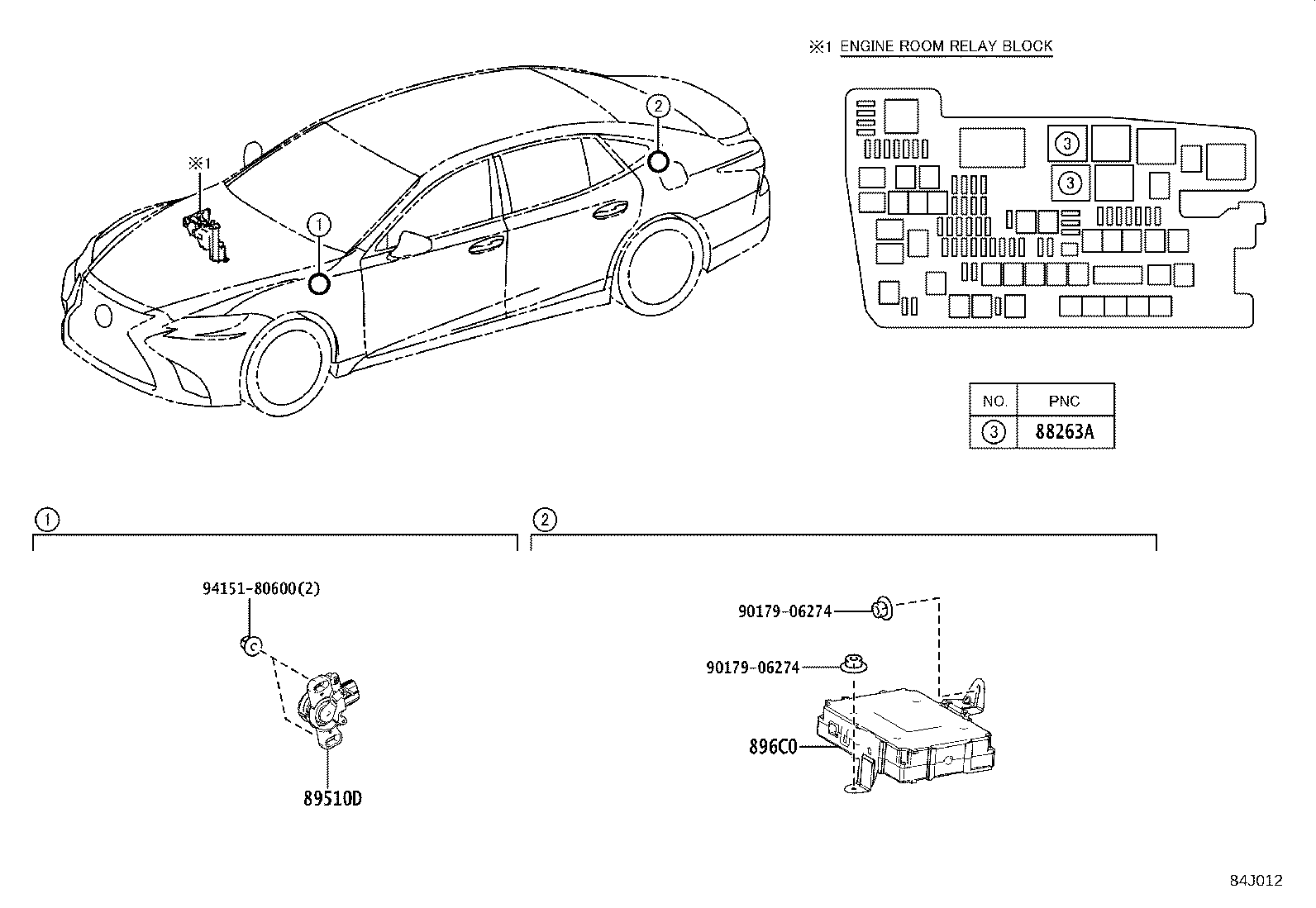 895B0-50562 COMPUTER ASSY, SKID CONTROL product image