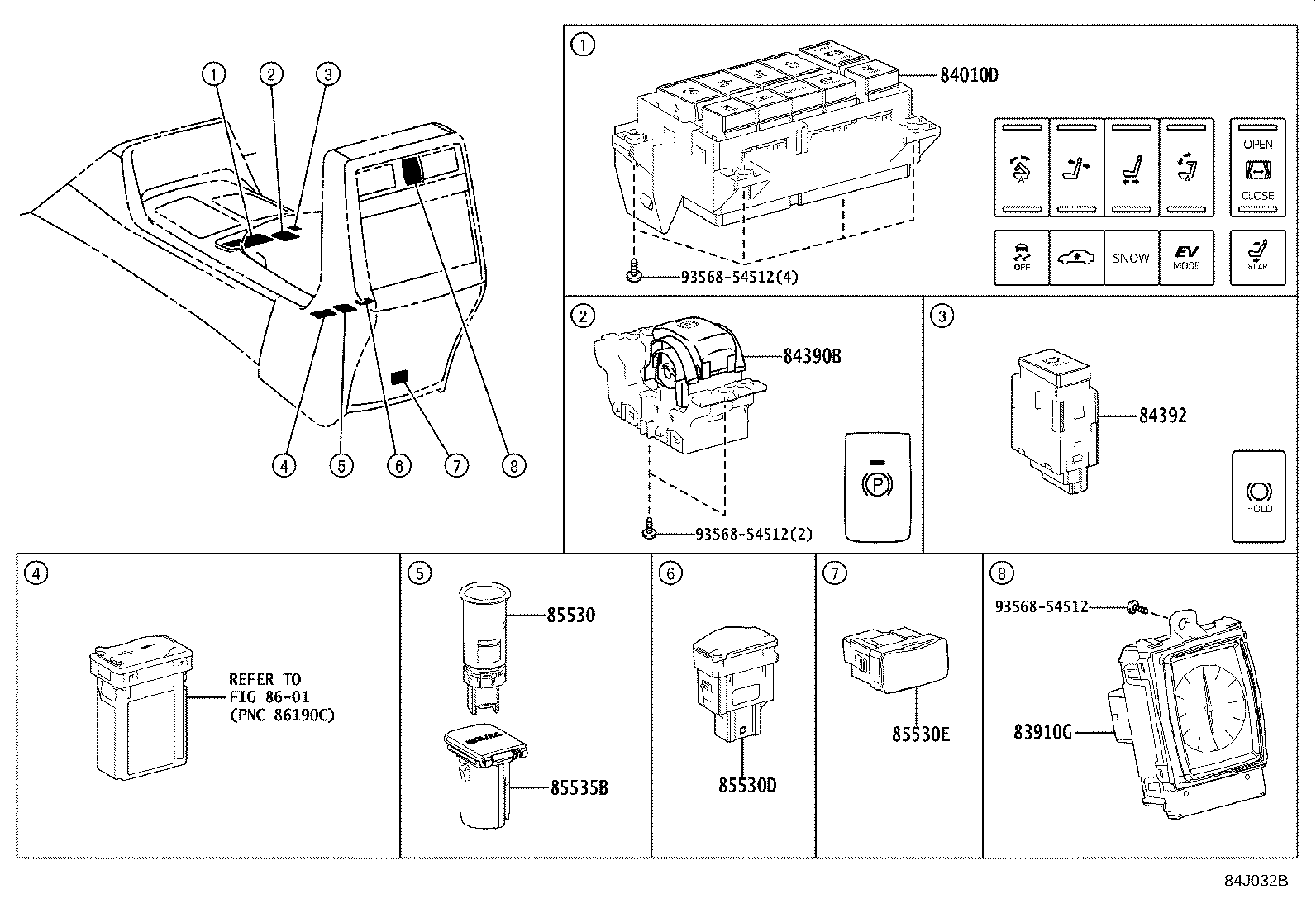 82672-40091 COVER, JUNCTION BLOCK product image
