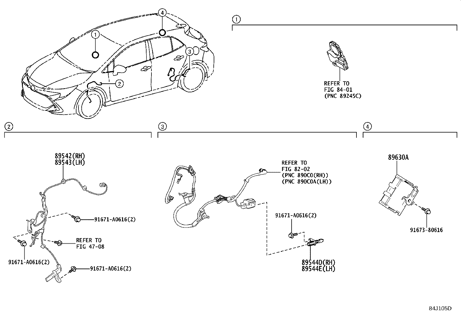 89630-12070 COMPUTER ASSY, 4WD product image