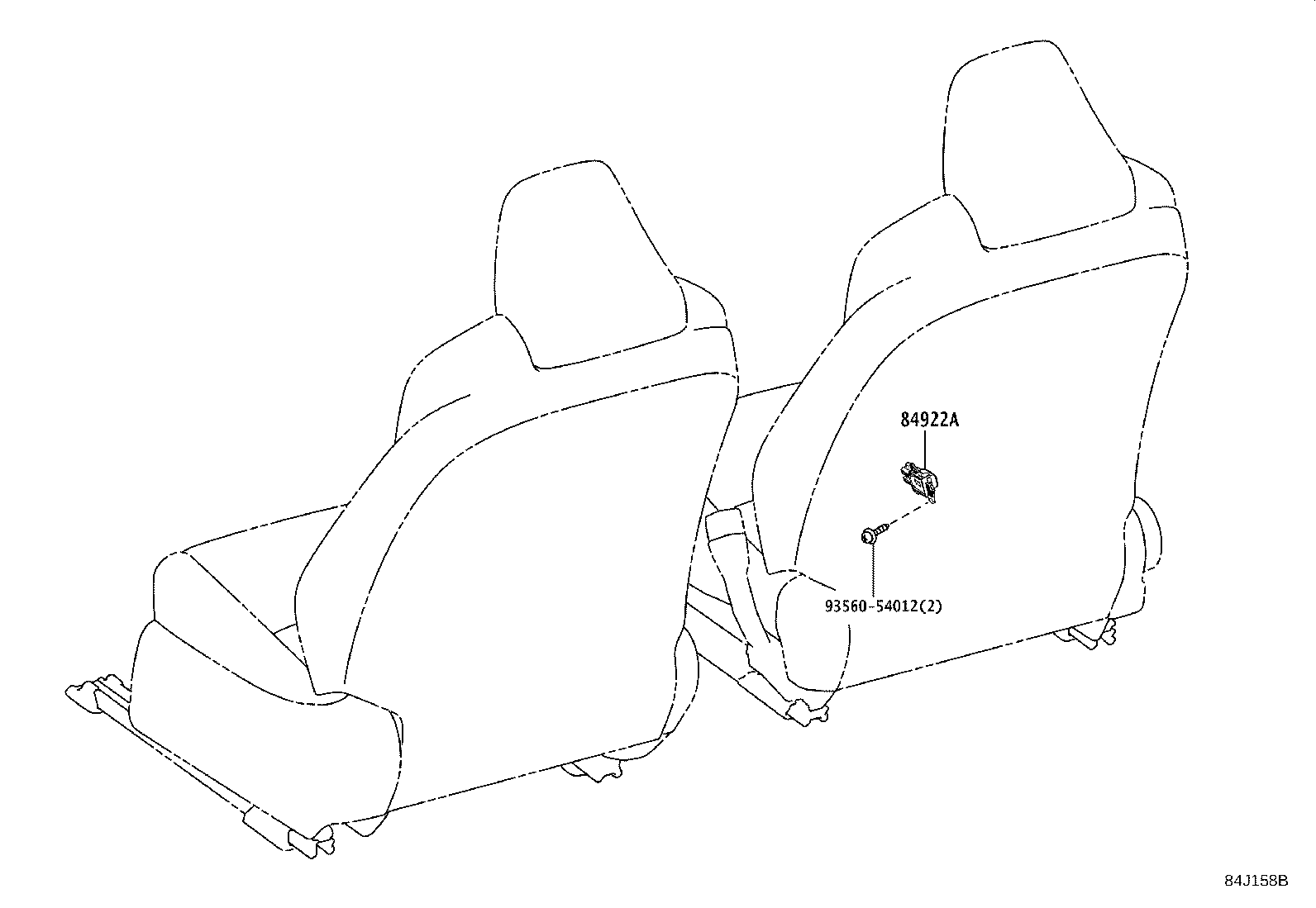 28859-24010 HOLDER, BATTERY CURRENT SENSOR product image