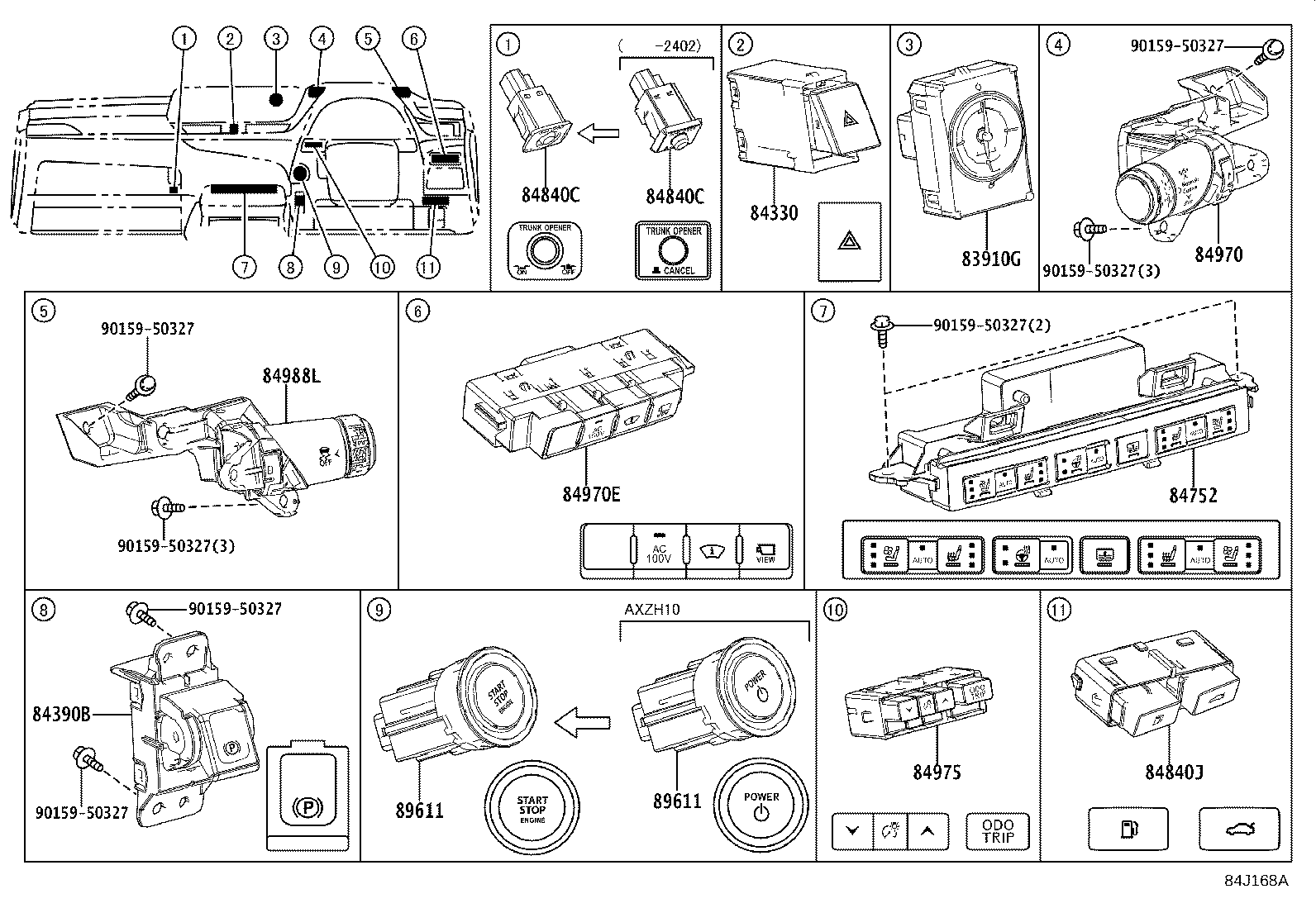 82611-47060 COVER, FUSE BLOCK product image