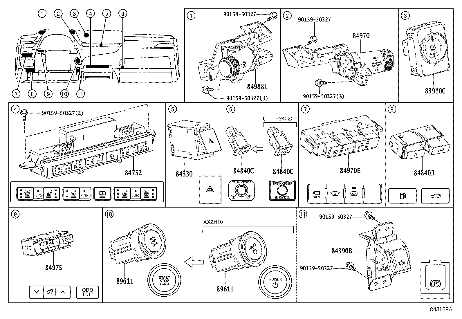 82611-47060 COVER, FUSE BLOCK product image