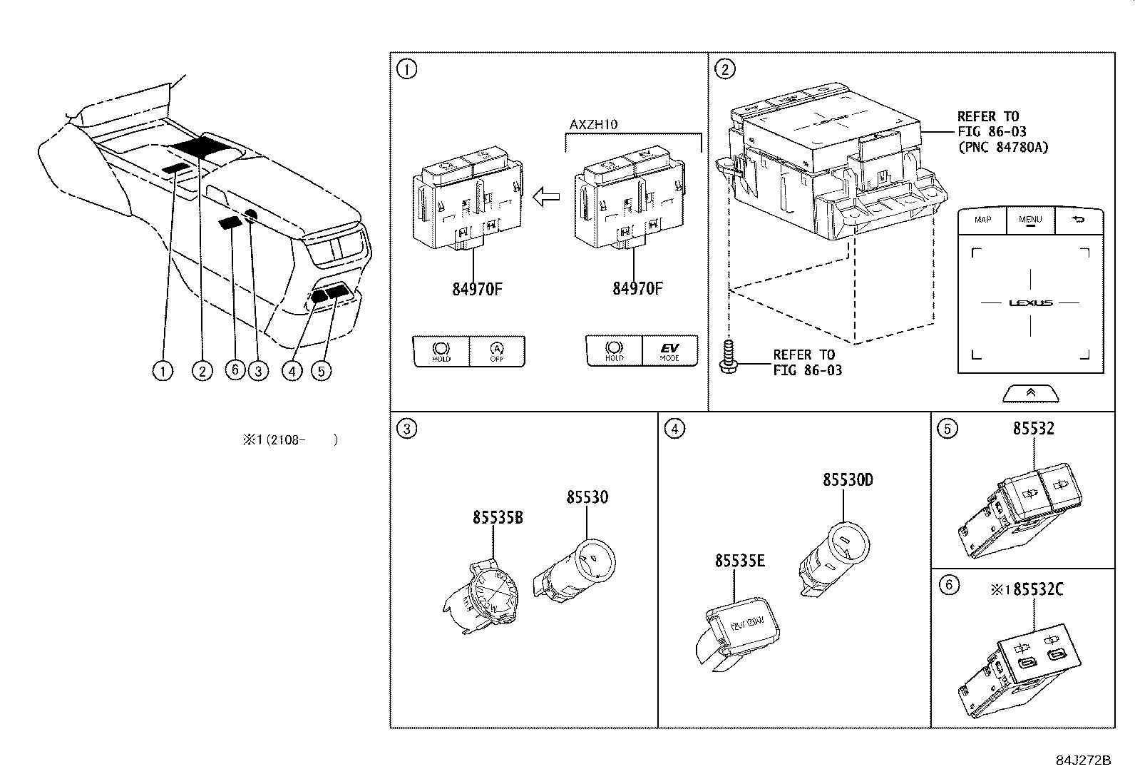 82611-47060 COVER, FUSE BLOCK product image