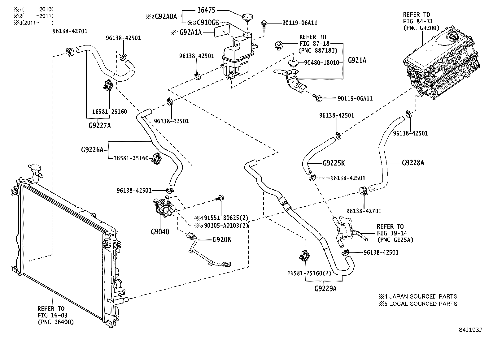 Toyota G9040-48060 INVERTER WATER PUMP ASSY(W/MOTOR)