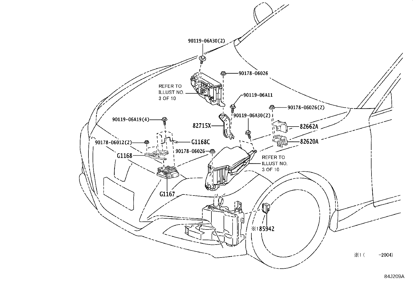 82672-30480 COVER, JUNCTION BLOCK product image
