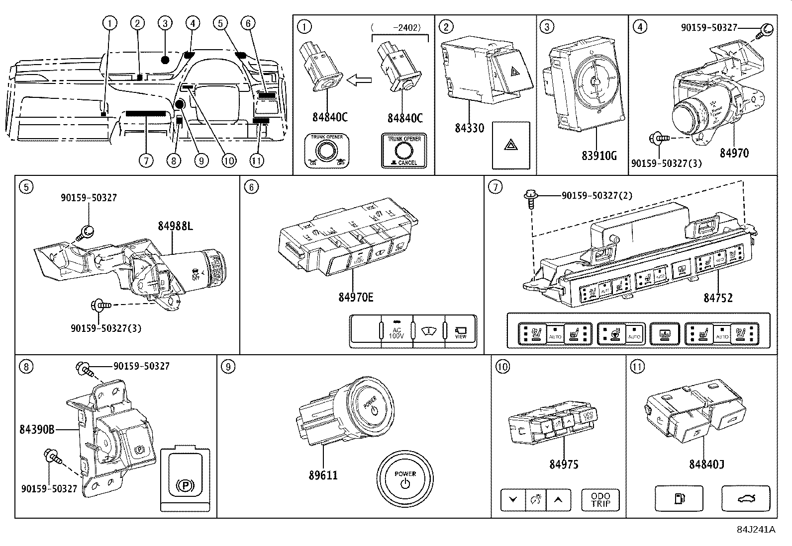 8924B-33070 SENSOR, STEERING product image