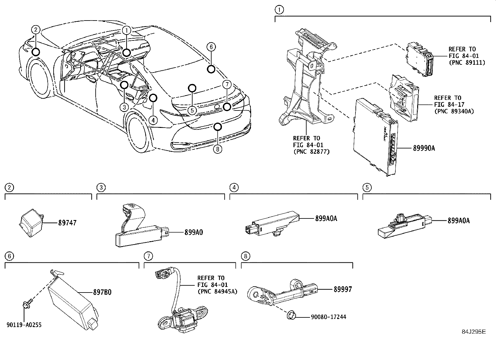Toyota 899H0-06020 COMPUTER ASSY, SMART KEY