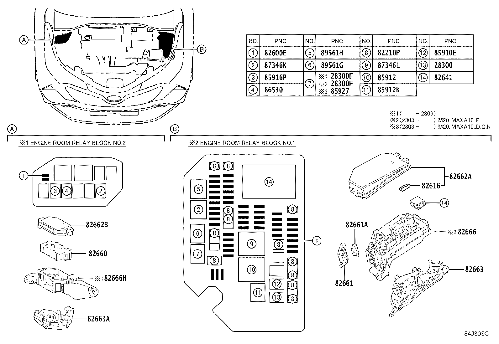84140-F4280 SWITCH ASSY, HEADLAMP DIMMER product image