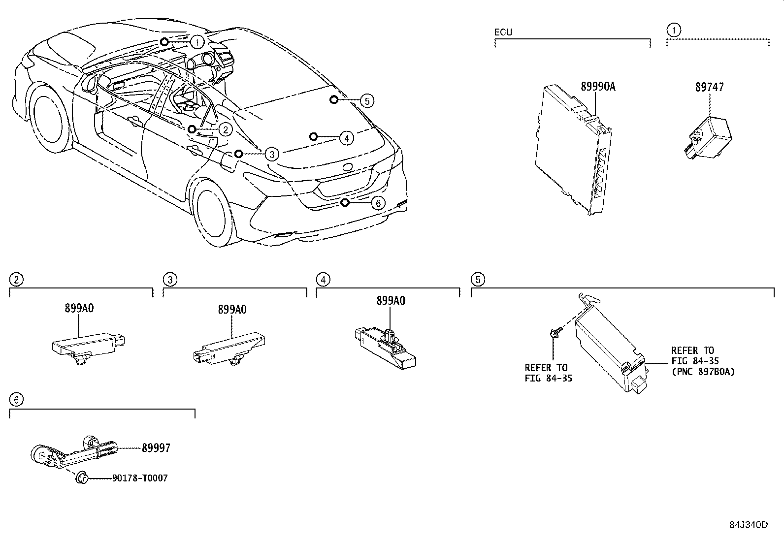 89990-33700 COMPUTER ASSY, SMART KEY product image