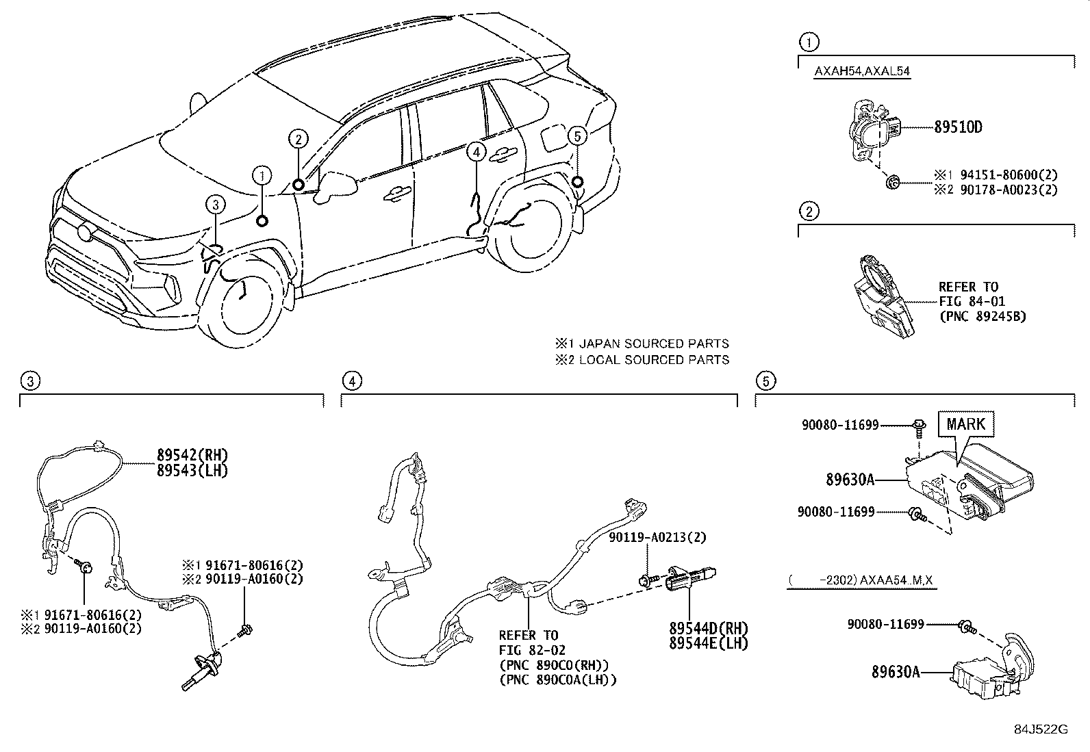 Thumbnail 2 for 89543-0R040